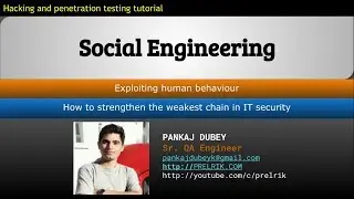 Social Engineering - Phishing, baiting, dumpster diving
