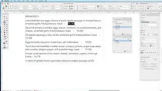 Intro to InDesign: Nested Styles
