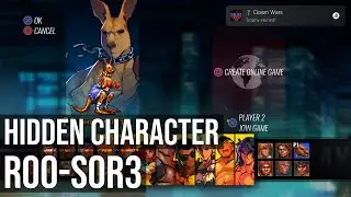 How To Unlock Roo (Hidden Character) - Clown Wars Trophy - Streets of Rage 4 - Mr. X Nightmare DLC