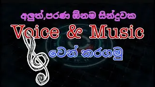 Remove voice | How to remove voice in any music
