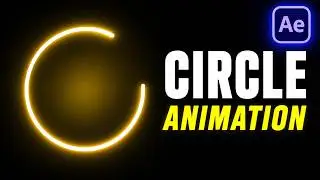 Smooth Circle Animation (Loader Style) | After Effects Tutorial