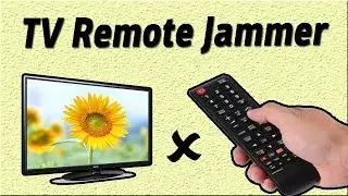 TV Remote Jammer | Remote Jammer | IR Remote Control
