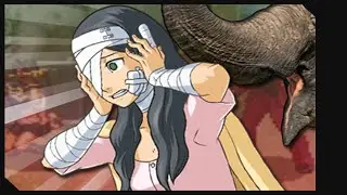 Kay Faraday gets smacked by an elephant for 10 minutes straight