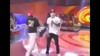 Mc guimê e emicida rima de improviso