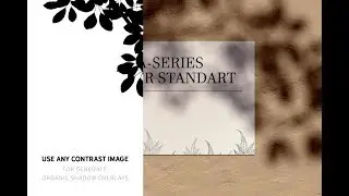 ORGANIC SHADOW Overlay Generator + Mockup DOWNLOAD FREE sample! How to Work.