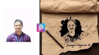Picsart Photo Editing  |  Cara Edit Foto Menjadi Lukisan | PicsArt Tutorial