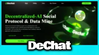 Dechat - Decentralized-AI SocialProtocol & Data Mine