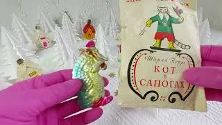 🎄 Игрушки  в оригинальной упаковке. Елочные игрушки СССР.
