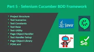 Part 5 - Selenium Cucumber BDD Framework
