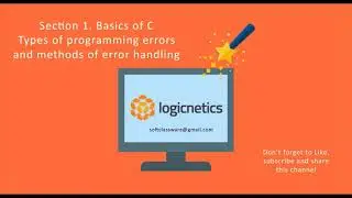 Types of Programming Errors and Methods of Error Handling in C language