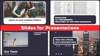 Slides for Presentation | After Effects and Premiere Pro Video Template