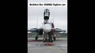 We look at Sukhoi Su-30SM2 fighter jet close range #shorts