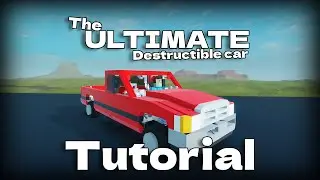 The ULTIMATE Destructible Car TUTORIAL [Roblox Plane Crazy]