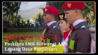 Pengibaran Bendera Pusaka, Desa Banjarsari Kecamatan Banjarsari, Ciamis.
