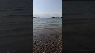 Хвилі озера Кимзее. Німеччина.