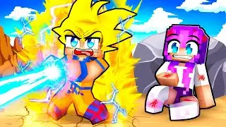 Playing as a PROTECTIVE GOKU in Minecraft!
