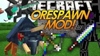 Майнкрафт Ore spawn mod прохождения и др. моды #3
