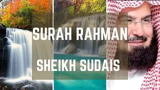 Surah Rahman Sheikh Sudais | One of Best Surah for Depression