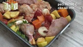 Tefal & Kuh Poh: Zapečeno pile u povrću