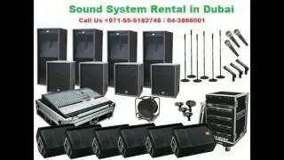 Sound System Rental Dubai