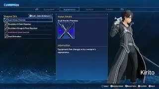 Sword Art Online Fractured Daydream Heroic Promise weapon