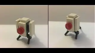 How to make an AWSOME LEGO Sentry Turret from Portal/Portal 2
