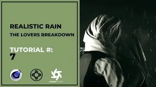 Cinema 4D, X particles & Octane Tutorial - How To Realistic Rain