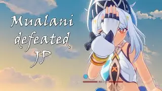Mualani defeated - Genshin Impact (Japanese voice)