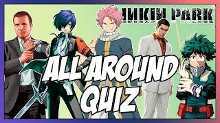 All Around Quiz Birthday Edition - Openings, Endings, Video Game Images, Video Game Music, and Music