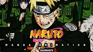 (Naruto Manga)animation cilip twixtor |🦊 4k ultra quality | Credit: 
