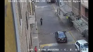video robo a Emanuel Menendez