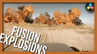 Compositing Explosions In Davinci Resolve