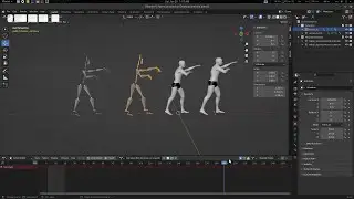 Mixamo Mocap to MBLab with Blender Simple Retarget Addon