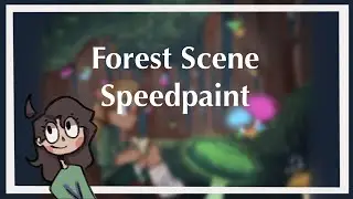 Forest Scene Speeddraw