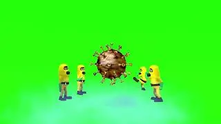 CORONA GREEN SCREEN EFFECT VIDEO