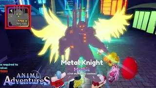 [NEW CODE] NEW META MYTHIC METAL KNIGHT FULL SHOWCASE HILL UNIT ANIME ADVENTURES TD ROBLOX
