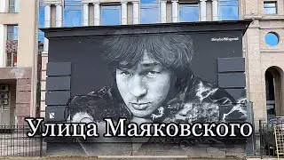 SAINT PETERSBURG. Walk along MAYAKOVSKY street. From Nevsky to Kirochnaya, without EXCURSIONS