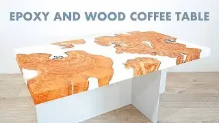 DIY Live Edge Epoxy / Resin Coffee 