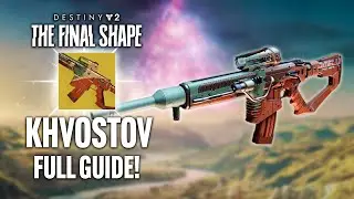Destiny 2: How To Get the *BRAND NEW* Exotic KHVOSTOV 7G-0X (All Visions & Encryptions Locations!)