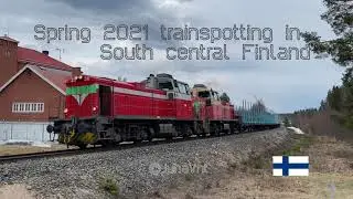 Trainspotting in South Central Finland.