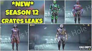 *NEW* SEASON 12 Crates LEAKS COD MOBILE || Codm Season 12 leaks