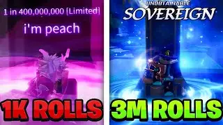 1K Vs 3 MILLION Rolls In Sol's RNG (RAREST ACCOUNTS IN THE GAME)