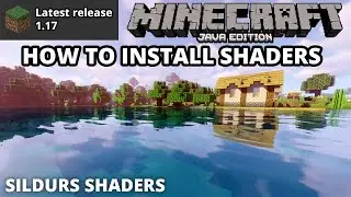 Minecraft Java 1.17 How To Install Shaders (with Sildurs Shaders) (no OptiFine)