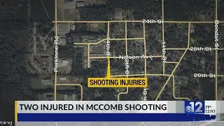 Two injured after being shot multiple times in McComb