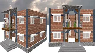 40x38 best design house plans in 3d