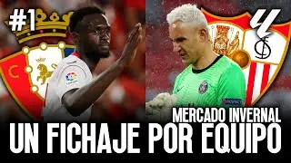 Un FICHAJE por EQUIPO de LALIGA 2023/24 EDICIÓN INVIERNO | Parte 1