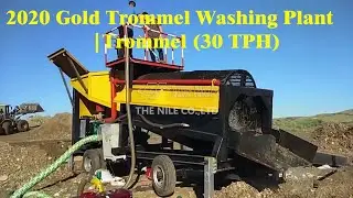 2020 Gold Trommel Washing Plant |Trommel (30 TPH)