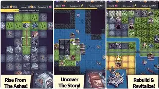 Post Apo Tycoon - Idle Builder ☢️🏗️ | Rebuild the Wasteland Gameplay (Android)