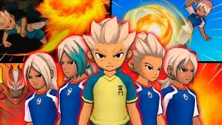 Gouenji Shuuya (Axel Blaze) All versions | All Hissatsu Techniques | Inazuma eleven Games
