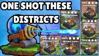 One Shot All District in Clan Capital! BEST Clan Capital Attack Strategies | Clash of Clans